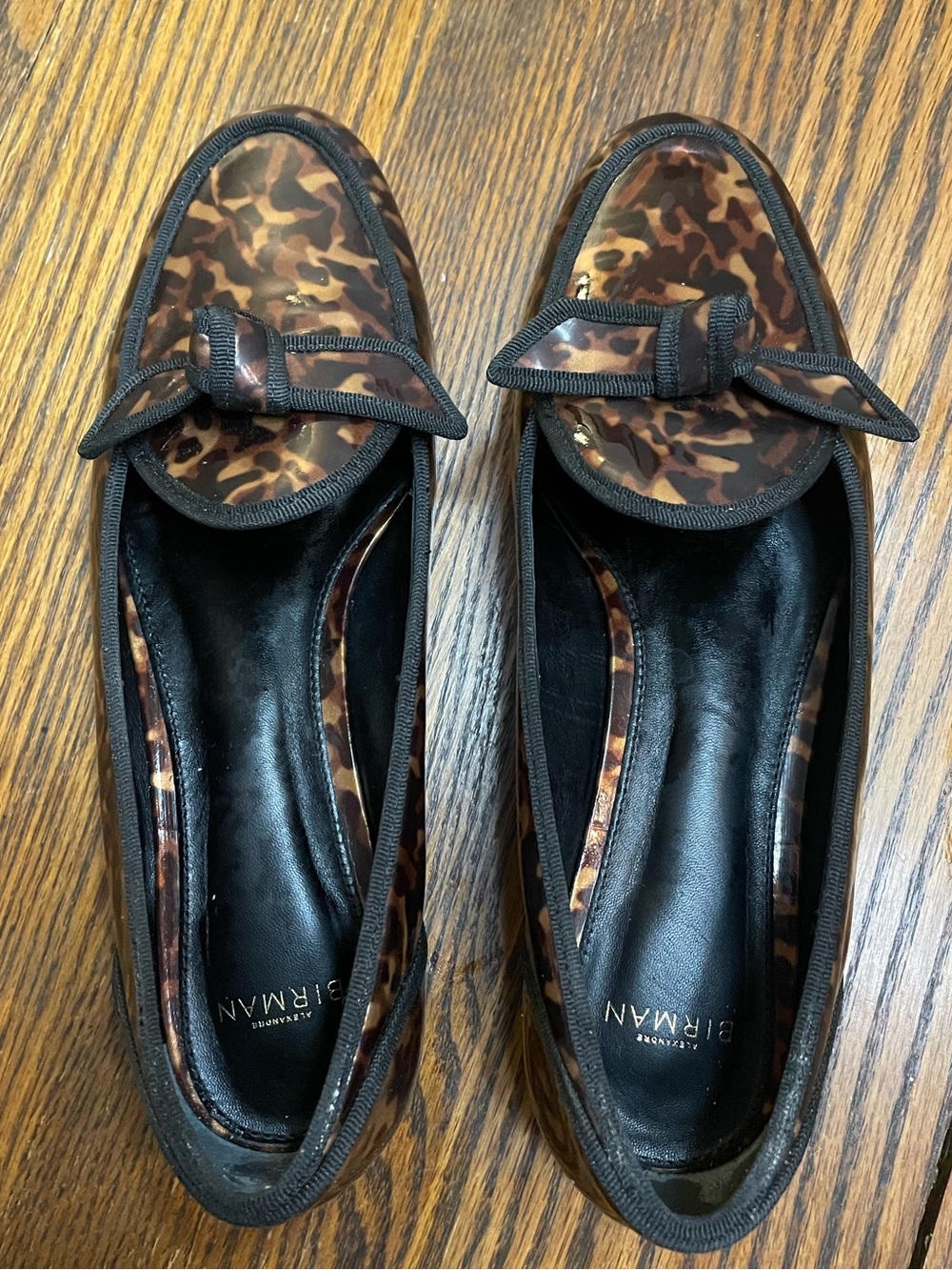 Alexandre Birman - Women’s Grosgrain Tortoise Loafer 36 1/2